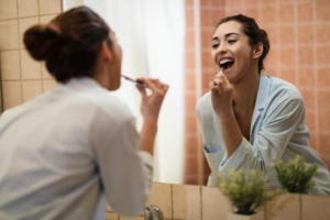 maintaining oral health